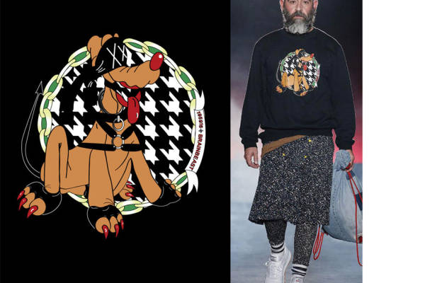 时尚潮流:加菲猫裁片印花服装印花的街头风格