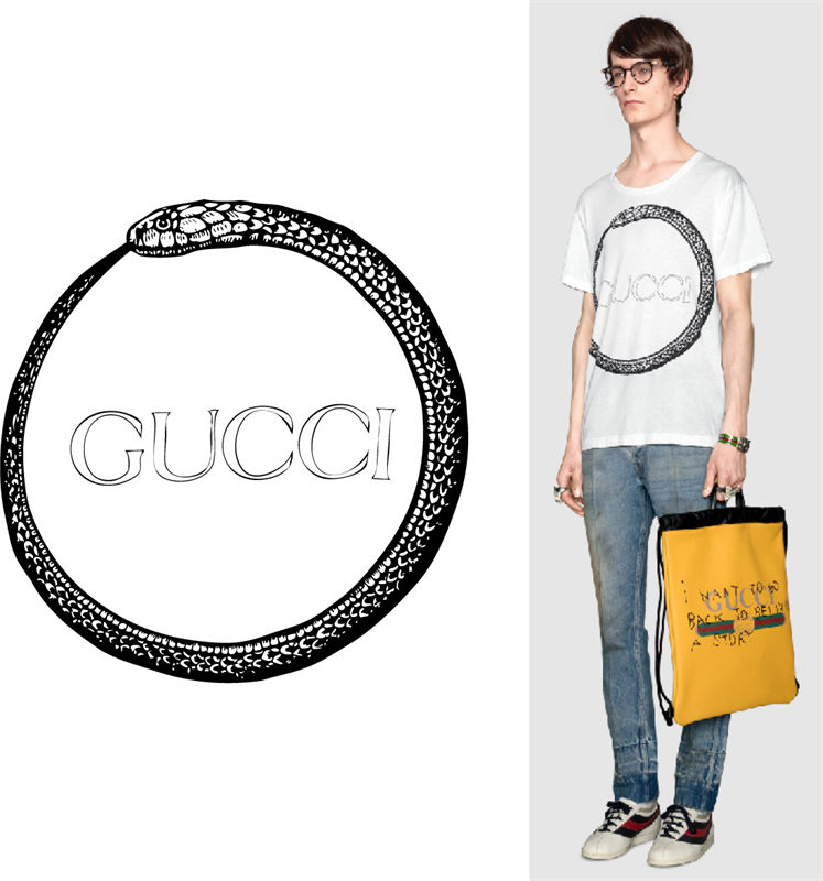 探索GUCCI裁片印花服装：时尚与艺术的完美结合