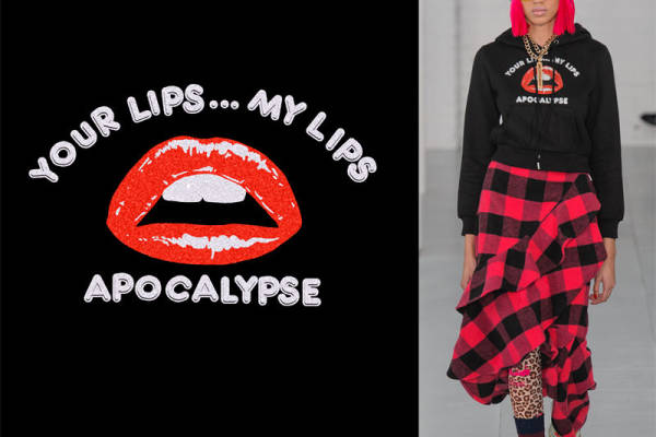 大胆前卫的裁片印花服装，展现个性时尚魅力