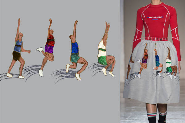 活力四射的裁片印花服装:舞动青春的时尚宣言