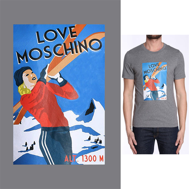 探索爱与时尚的交汇：Love Moschino裁片印花服装