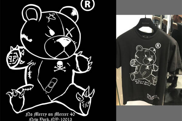 时尚街头风格裁片印花服装印花T恤,展现个性魅力