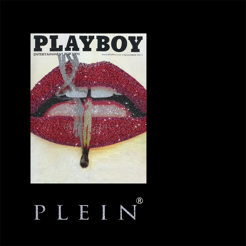 时尚界的经典：PLAYBOY裁片印花服装印花设计