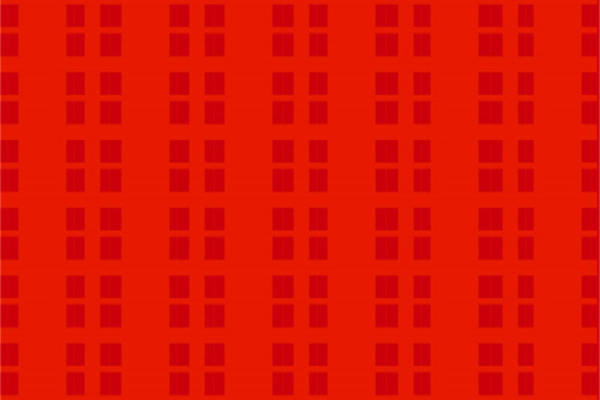 经典红色格子服装印花面料，打造时尚复古风格