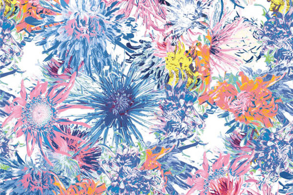 春日绽放：多彩花卉面料印花，点亮你的服装