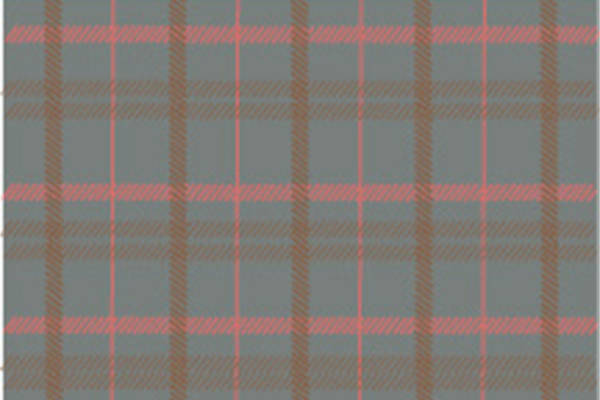 经典格子图案面料印花:优雅服装印花设计