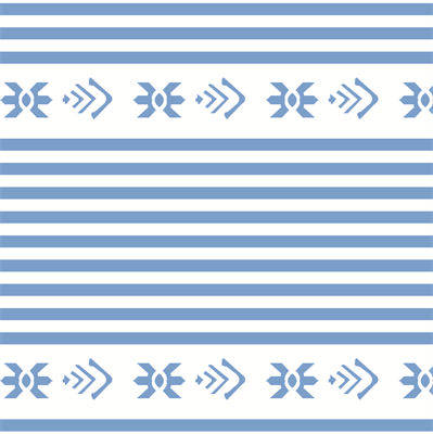 清新海洋风格条纹面料印花，夏日服装印花设计