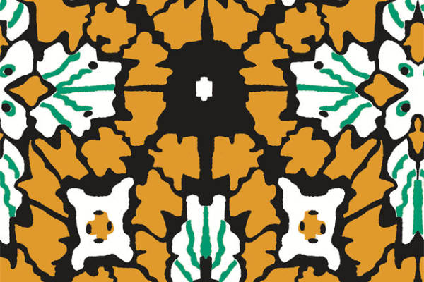 独特几何图案面料印花,打造时尚服装印花新潮流