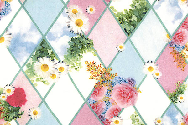 春日花园风面料印花,打造清新自然服装印花设计