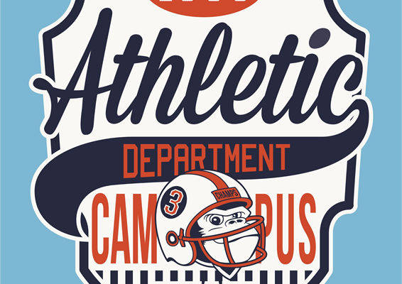 复古1986年运动部门裁片印花服装印花设计