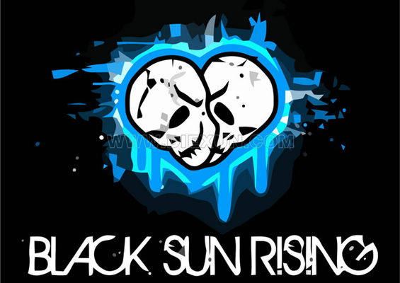 时尚街头风格裁片印花服装:骷髅与心形的完美融合