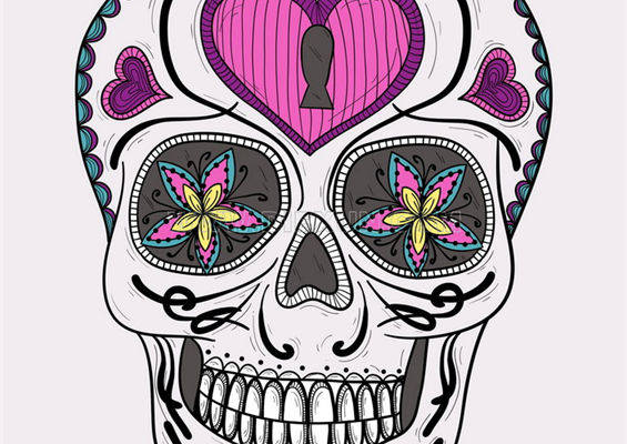 时尚骷髅头裁片印花服装：展现个性与艺术的完美结合