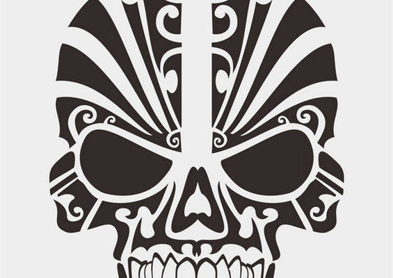 独特骷髅裁片印花服装：个性与时尚的完美结合