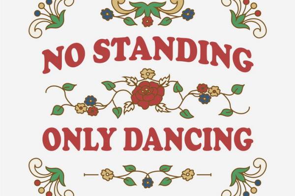 活力四射的‘裁片印花’服装印花设计：‘NO STANDING ONLY DANCING’