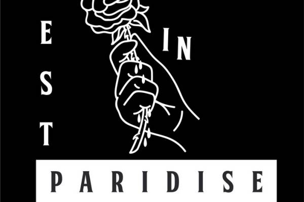 时尚玫瑰裁片印花服装：寻找天堂的宁静