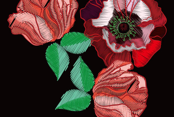 时尚花卉裁片印花服装：绽放您的个性魅力