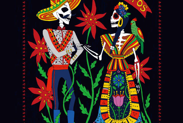 墨西哥亡灵节裁片印花服装：传统与时尚的完美结合