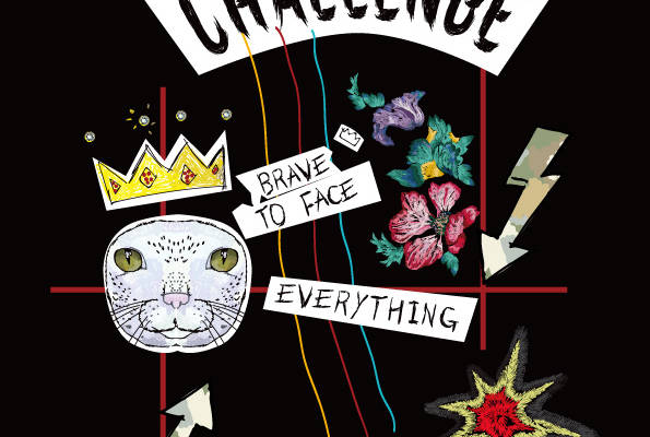 勇敢面对一切：独特裁片印花服装印花设计