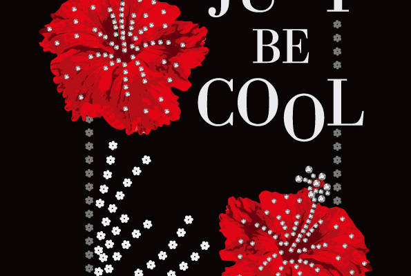 时尚前卫的裁片印花服装:红黑搭配展现个性魅力