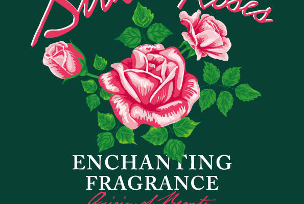 甜美玫瑰裁片印花服装：自然馈赠的迷人芬芳