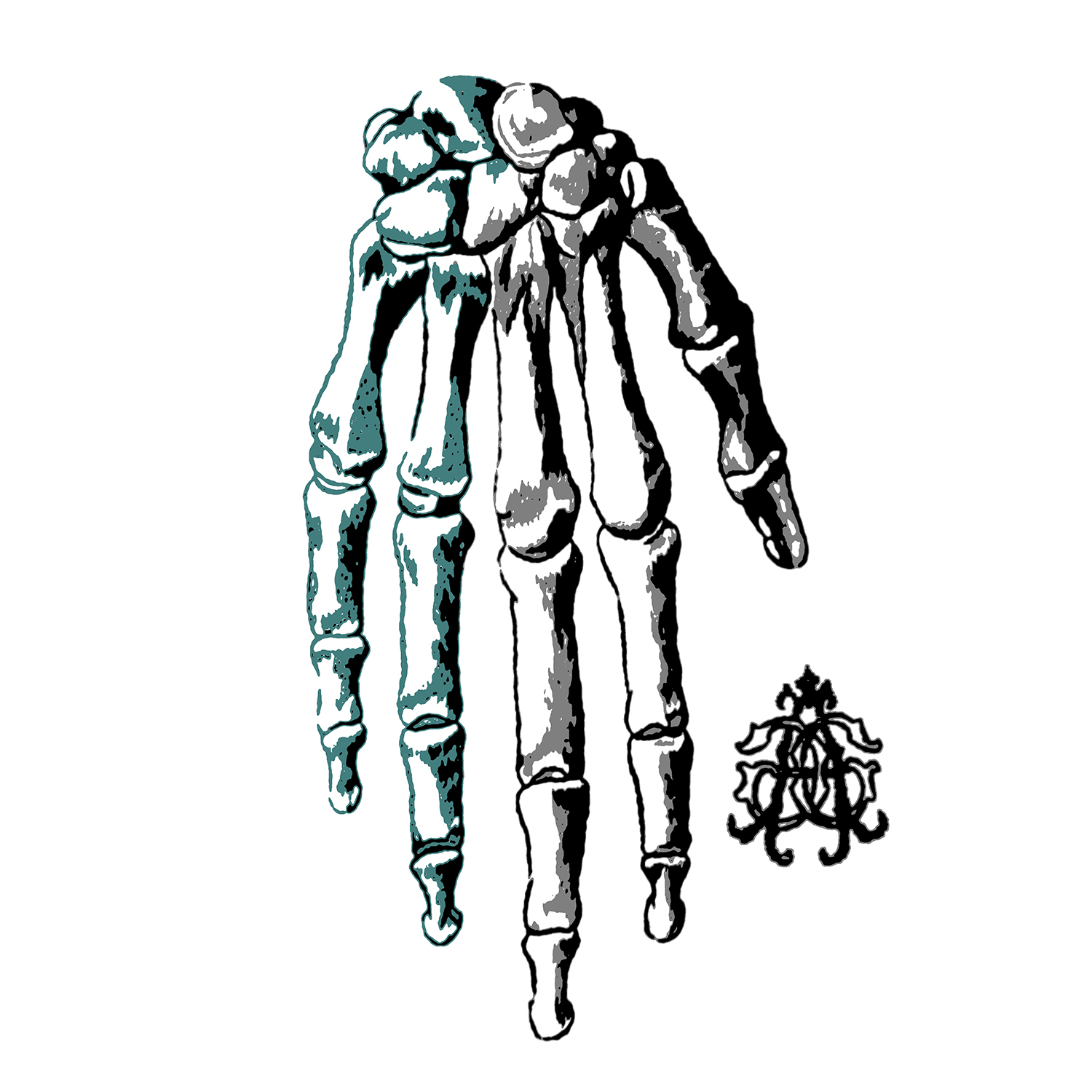 创意骨骼裁片印花服装：时尚与个性的完美结合