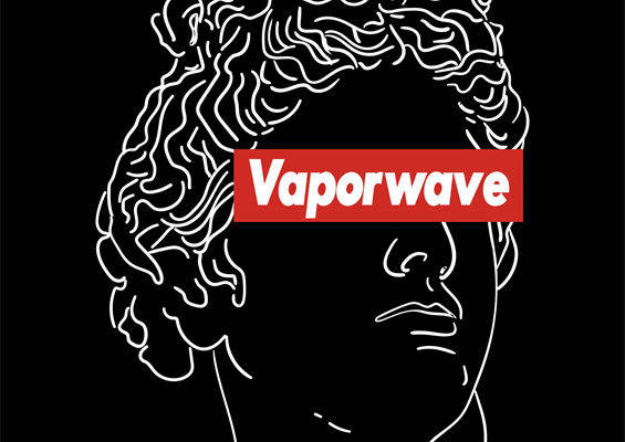 探索蒸汽波风格：独特裁片印花服装印花设计