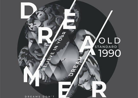 复古风格裁片印花服装：1990年代怀旧设计