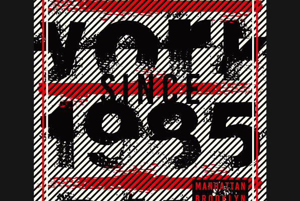 纽约城市风光裁片印花服装：展现都市时尚风采