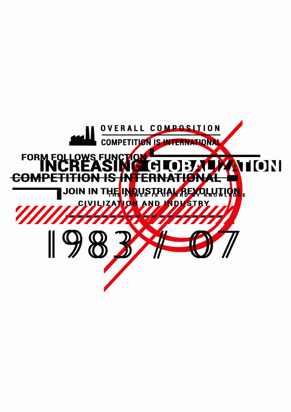 探索1983年全球竞争裁片印花服装的时尚革命