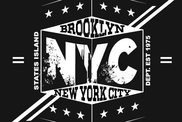 探索纽约布鲁克林的时尚裁片印花服装