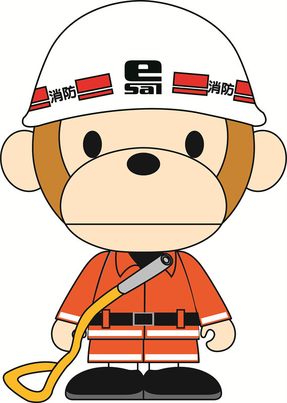 可爱卡通狗狗消防员裁片印花服装印花设计