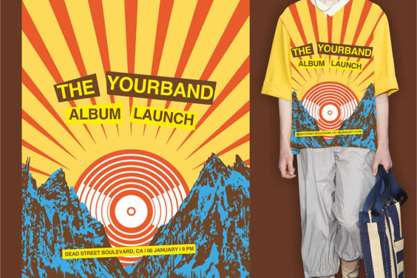 活力四射的裁片印花服装：打造你的音乐专辑发布日造型