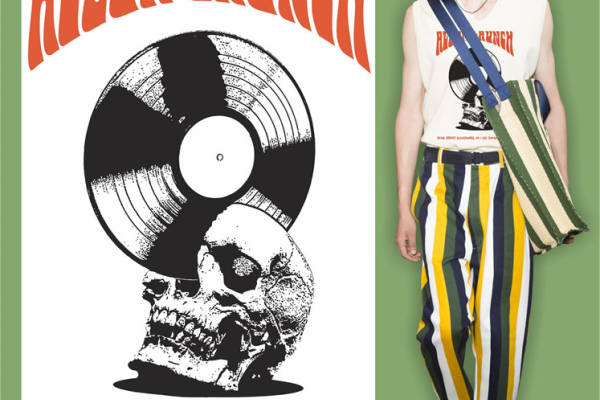 摇滚风裁片印花服装印花:音乐与时尚的完美结合