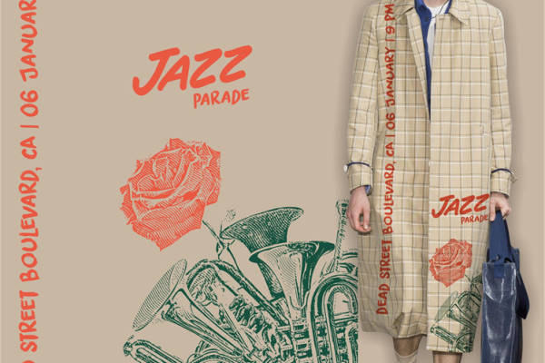 复古爵士风裁片印花服装，展现独特个性魅力