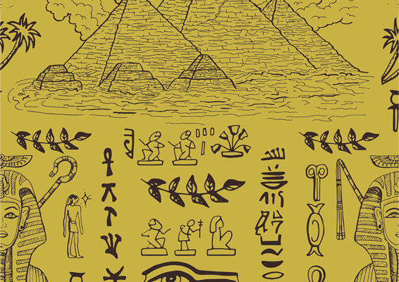 探索神秘古埃及文化:独特面料印花服装印花设计