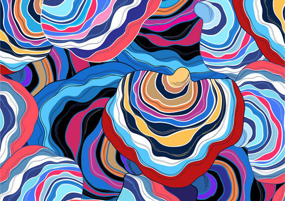 抽象艺术风格面料印花：打造独特个性服装