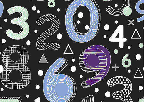 趣味数学主题面料印花，打造独特教育风格服装印花设计