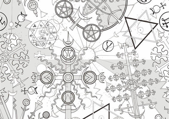 探索神秘几何图案的服装印花面料设计