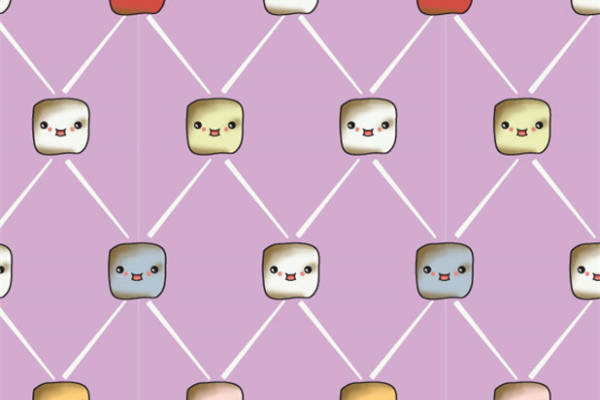 时尚可爱的卡通表情面料印花服装设计