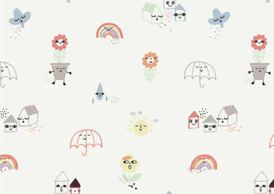 童趣满满：可爱卡通图案面料印花服装印花设计