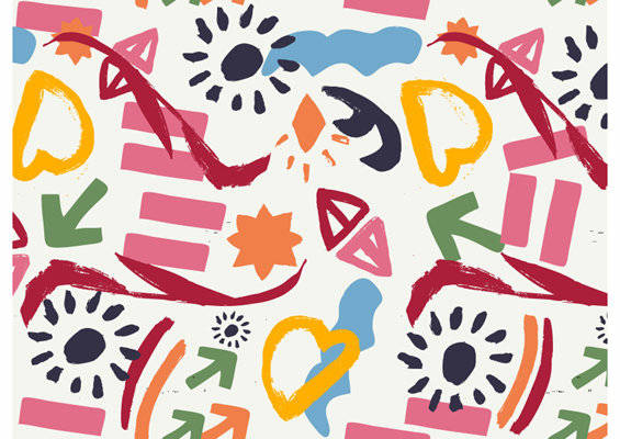 创意抽象图案面料印花,为服装增添艺术气息