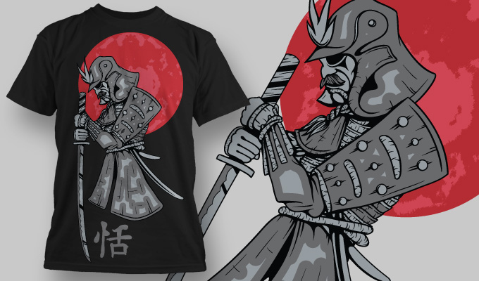 武士风格裁片印花服装：展现独特个性与文化韵味