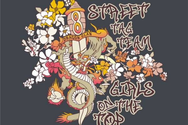 独特龙形裁片印花服装,展现个性与活力