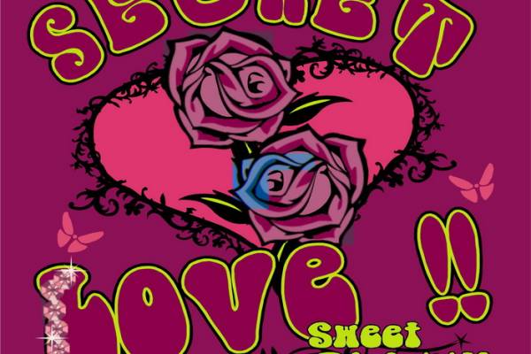 独特裁片印花服装：'秘密爱情'情人节特别版