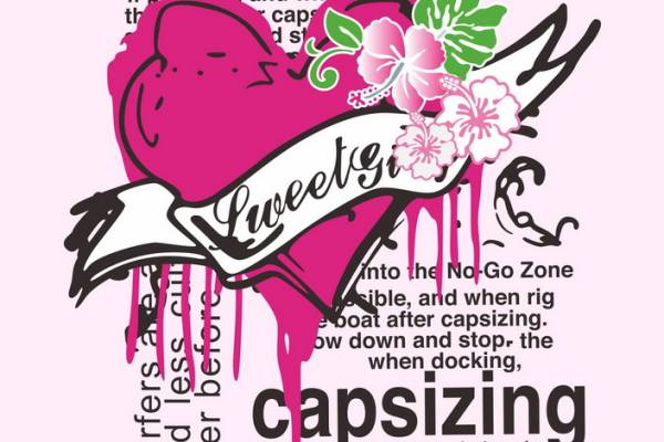 时尚冲浪主题裁片印花服装:夏日活力与自然之美的融合