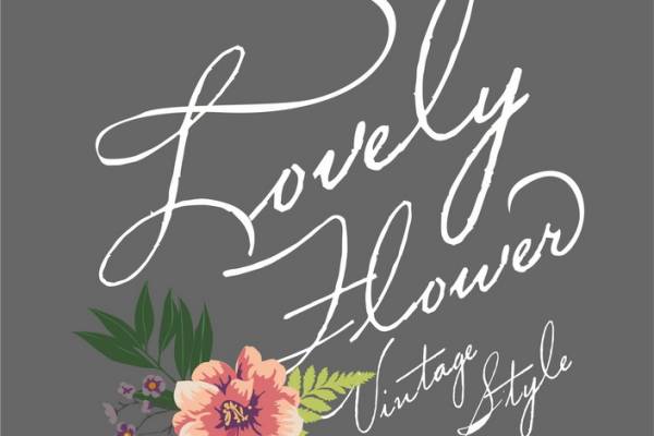 复古风格裁片印花服装：优雅花卉图案设计