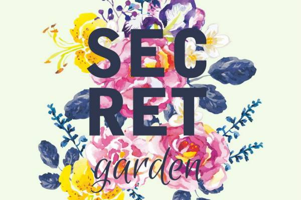 探索秘密花园:多彩水彩花卉裁片印花服装