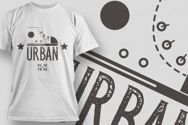 探索都市风格：时尚裁片印花服装印花设计