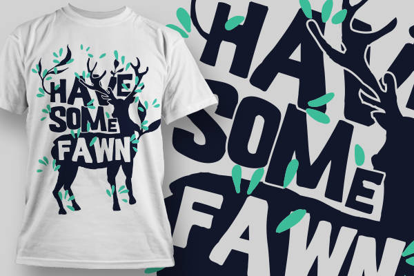 创意鹿纹裁片印花服装：展现自然之美与活力