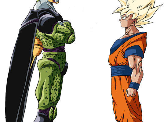 探索经典动漫裁片印花服装：悟空与弗利萨的对决